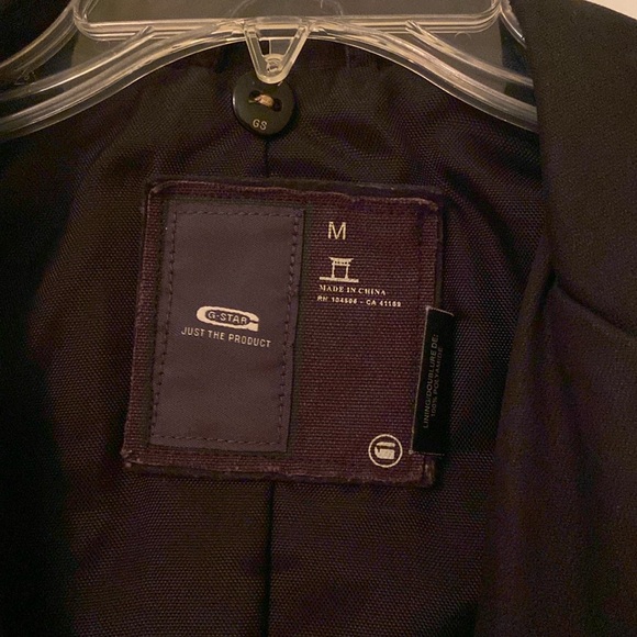 G Star Raw Denim Black Jacket - Picture 2 of 3